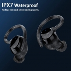 Motast Bluetooth Kablosuz Kancal Kulaklk (Siyah)