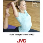 JVC Kablolu Kancal Kulaklk (Krmz)
