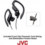 JVC Kablolu Kancal Kulaklk (Krmz)