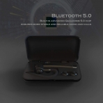 Aksense Bluetooth Tek Kulak Kancal Kulaklk (Siyah)