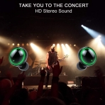 Donerton Bluetooth Kablosuz Kulak i Kulaklk (Siyah)