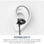 MEE audio Bluetooth Ense Tipi Kulak ��i Kulakl�k (Siyah)