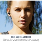 MEE audio Bluetooth Ense Tipi Kulak ��i Kulakl�k (Siyah)