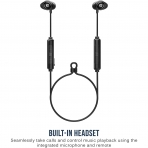 MEE audio Bluetooth Ense Tipi Kulak ��i Kulakl�k (Siyah)