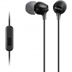 Sony Kablolu Kulak i Kulaklk (Siyah)
