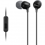 Sony Kablolu Kulak i Kulaklk (Siyah)