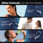 Mpow Bluetooth Kancal� Kablosuz Kulakl�k (Mavi)