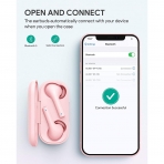 AUKEY EP-T21S Wireless Bluetooth 5 Kulak ��i Kulakl�k (Pembe)