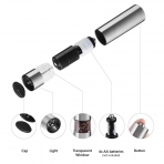 TMKEFFC Elektrikli Tuz Ve Karabiber De�irmeni Seti