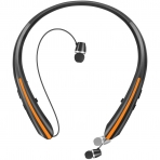 CaYoumi Bluetooth Kablosuz Ense Tipi Kulakl�k (Siyah-Turuncu)