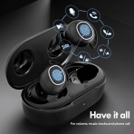 Mpow Bluetooth Kablosuz Kulak ��i Kulakl�k (Siyah)