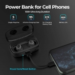 Mpow Bluetooth Kablosuz Kulak i Kulaklk (Siyah)