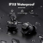 Mpow Bluetooth Kablosuz Kulak i Kulaklk (Siyah)