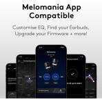 Cambridge Audio Melomania 1 Plus Kulak i Kulaklk(Beyaz)