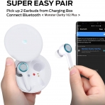 Monster Bluetooth Kablosuz Kulak i Kulaklk (Beyaz)