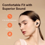 Wireless Bluetooth Kablosuz Kulak i Kulaklk (Siyah)