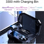CUFOK Bluetooth Kablosuz Kulak i Kulaklk (Siyah)