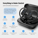 HolyHigh Bluetooth Kancal Kulak i Kulaklk (Siyah)