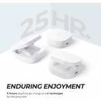SOUNDPEATS TrueAir2 Bluetooth Kablosuz Kulak i Kulaklk (Beyaz)