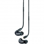 Shure SE215-K Kablolu Kulak i Kulaklk (Siyah)