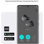 AKG N400 Bluetooth Kablosuz Kulak i Kulaklk (Siyah)