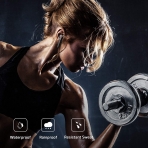 LETSCOM Bluetooth Kablosuz Kulak ��i Kulakl�k (Siyah)