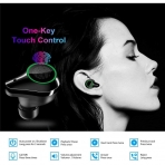 CUFOK Bluetooth Kablosuz Kulak i Kulaklk (Siyah)