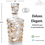 AMERIGO MAKE IT SPECIAL KristaL Viski Karaf Seti