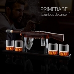 primebabe 5 Par�a Viski Karaf Seti 1000 ml