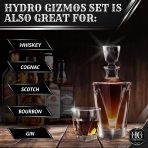 Hydro Gizmos 5 Para Viski Karaf Seti