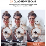 DEPSTECH USB 2K HD Webcam