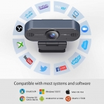 UNZANO USB 1080P HD Webcam