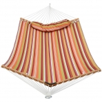 PATIOGUARDER �ift Ki�ilik B�y�k Boy Kapitone Hamak (Turuncu)