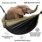 Hammock ift Kiilik Tanabilir Hamak (Kahverengi)