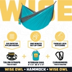 Wise Owl Outfitters ift Kiilik Kamp Hama (Mavi-Gri)