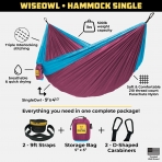Wise Owl Outfitters ift Kiilik Kamp Hama (Bordo-Mavi)