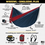 Wise Owl Outfitters ift Kiilik Kamp Hama (Lacivert-Krmz)