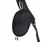 Hermitshell Hard EVA Travel Black Case fits ELECOM Wireless Track