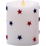 HoogaLife Y�ld�z Desenli Led Mum