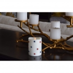 HoogaLife Y�ld�z Desenli Led Mum