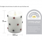 HoogaLife Y�ld�z Desenli Led Mum