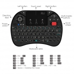2018 Rii i8X 2.4GHz Mini Wireless Keyboard with Touchpad Mouse