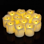 Homemory 12 Adet Eri�mi� Mum G�r�n�ml� Led Mum