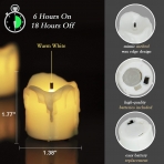 Homemory 12 Adet Eri�mi� Mum G�r�n�ml� Led Mum