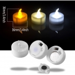 AGPtEK 100 Adet Led Tea Lights