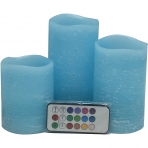 Adoria 3 Par�a Led Mum (Mavi)