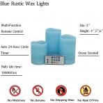 Adoria 3 Par�a Led Mum (Mavi)