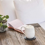 Sona Home Ta� Bardak Altl��� Set (Siyah)(6 Adet)