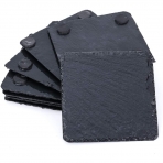 ACKEIVTO 9 Par�a Ta� Bardak Altl��� (Siyah)