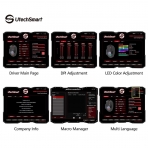 UtechSmart Venus Gaming Mouse RGB Wired, 16400 DPI High Precision